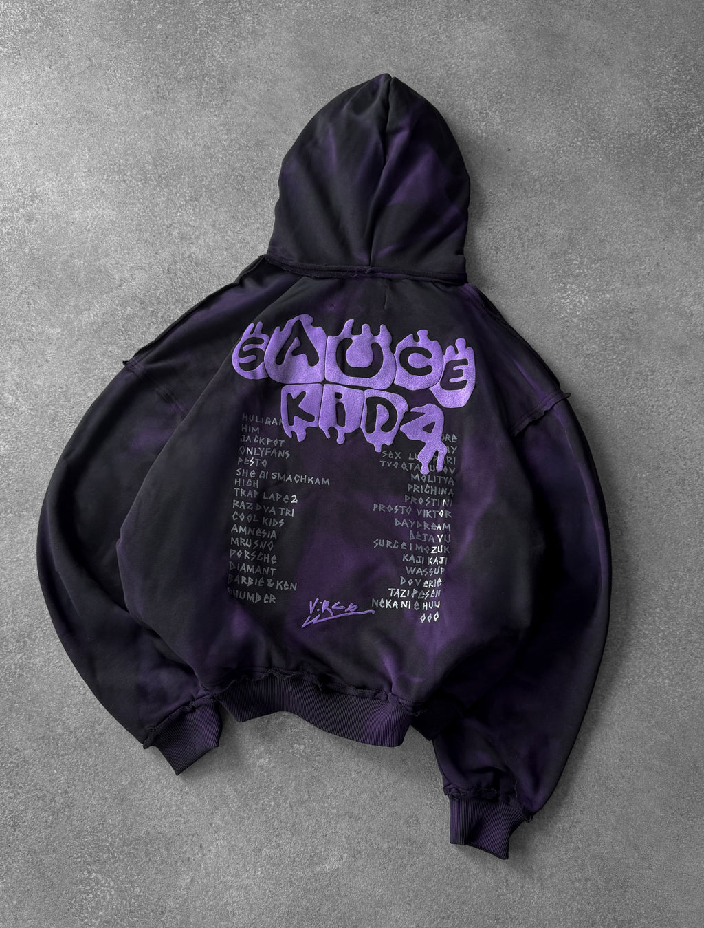 “SAUCE KID 4” HOODIE x ALEXANDER SPADE