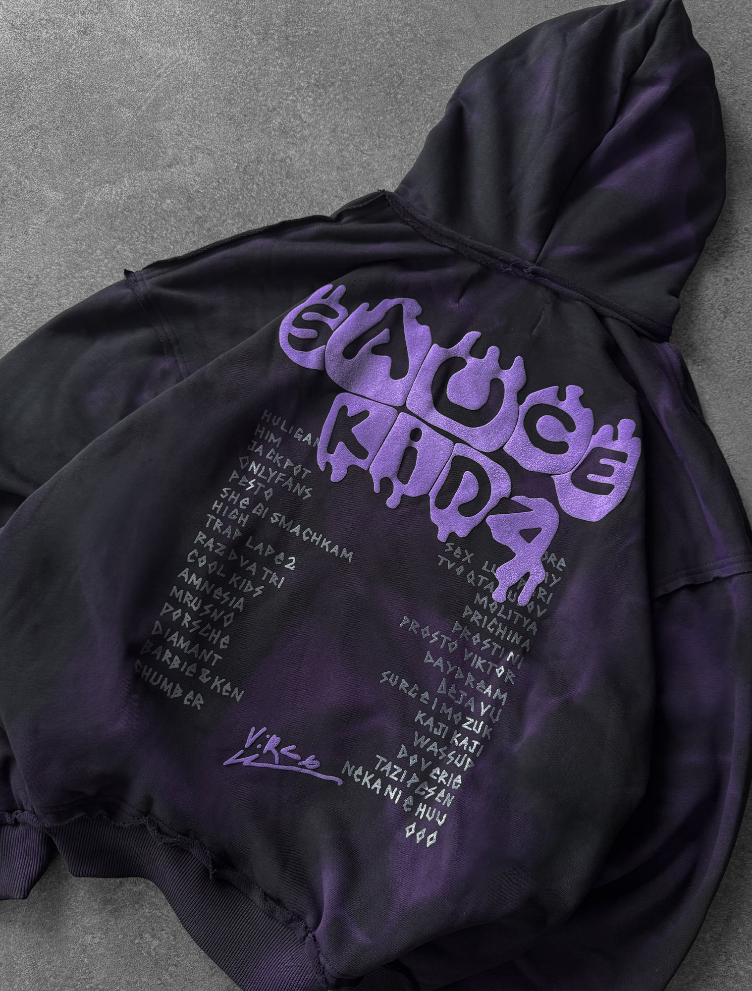 “SAUCE KID 4” HOODIE x ALEXANDER SPADE