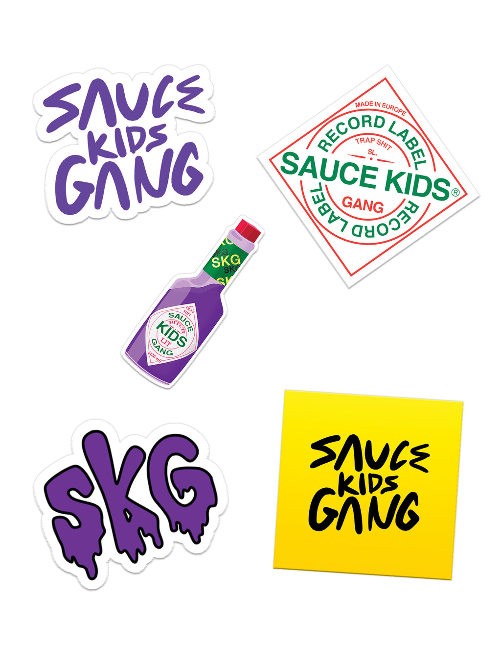 SKG STICKER PACK vol.4
