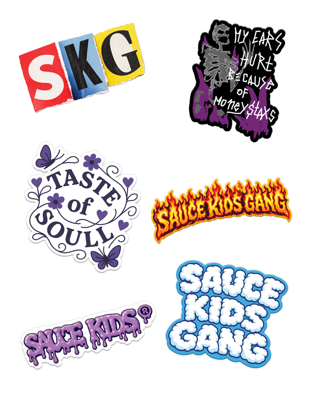 SKG STICKER PACK vol.4